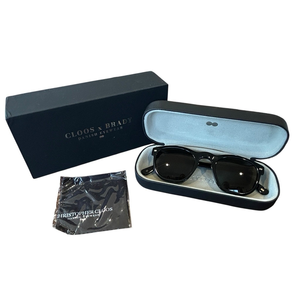 Christopher Cloos X Tom Brady Hermosa Sunglasses Mens Polarized‎ NEW